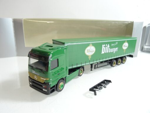Herpa 1:87 MB Actros Sattelzug Bitburger Pils in OVP RR323
