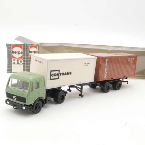 Herpa 1:87 MB Container-Sattelzug Contrans Triton in OVP RR653