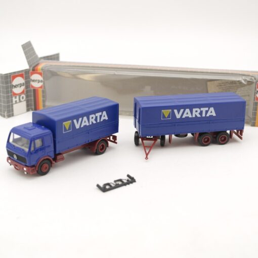 Herpa 1:87 MB Hängerzug Varta in OVP QR8828