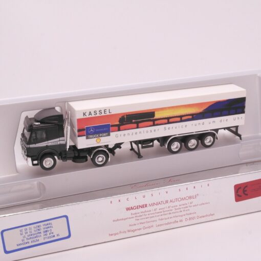 Herpa 1:87 MB SK 1748 Mercedes Kassel Truck-Port in OVP RT3542