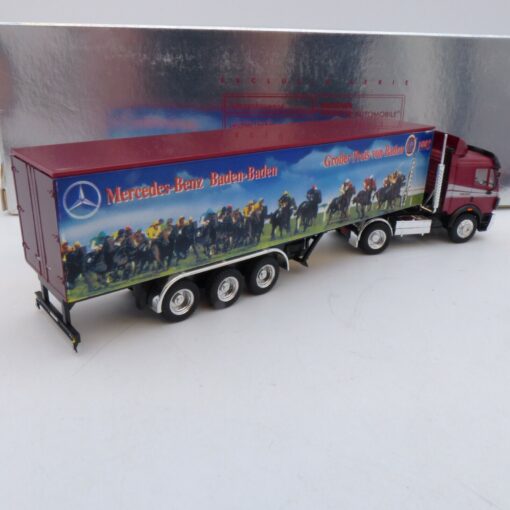 Herpa 1:87 MB SK Sattelzug - Mercedes Benz Baden-Baden 1992 in OVP EA7025 – Bild 3