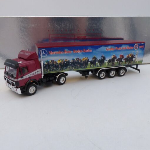 Herpa 1:87 MB SK Sattelzug - Mercedes Benz Baden-Baden 1992 in OVP EA7025