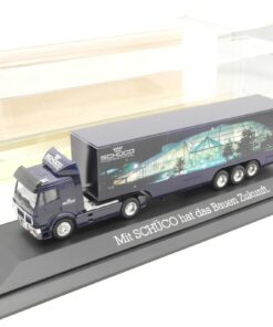 Herpa 1:87 MB SK sattelzug Schüco International in OVP RA8131