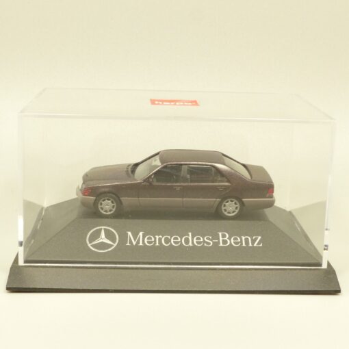 Herpa 1:87 Mercedes Benz 600 SEL Limousine metallic in PC-Box EX3751 – Bild 5