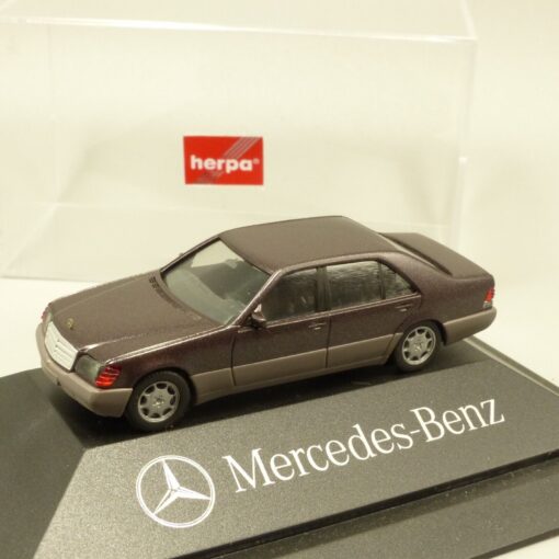 Herpa 1:87 Mercedes Benz 600 SEL Limousine metallic in PC-Box EX3751