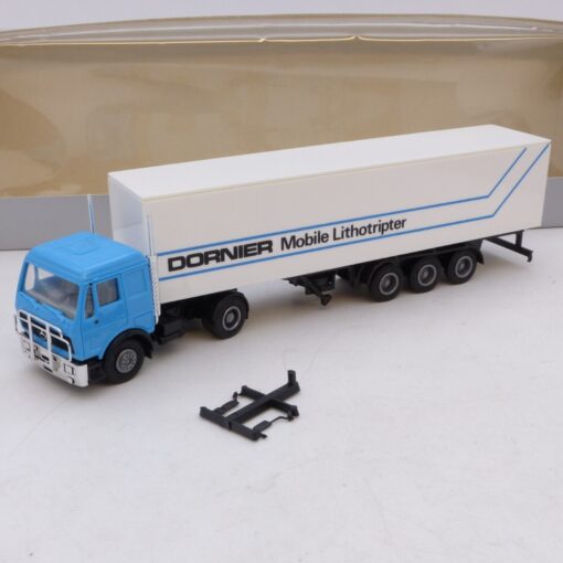 Herpa 1:87 Mercedes Benz NG Sattelzug Dornier Mobile Lithotripter, in EVP EB7265