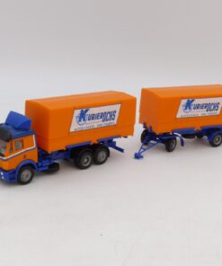 Herpa 1:87 Mercedes Benz SK Hängerzug Kurier Ochs, siehe Bilder o. EB8304