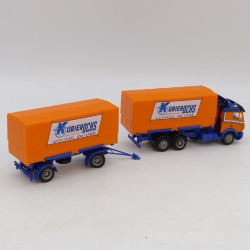 Herpa 1:87 Mercedes Benz SK Hängerzug Kurier Ochs, siehe Bilder o. EB8304 – Bild 3