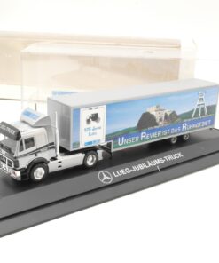 Herpa 1:87 Mercedes Benz SK Sattelzug 125 Jahre Lueg in OVP QR5848