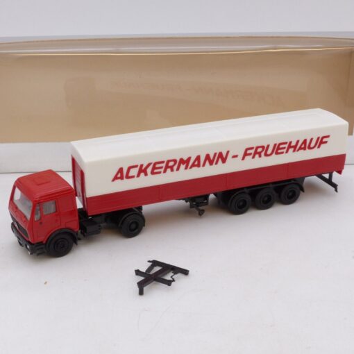 Herpa 1:87 Mercedes Benz SK Sattelzug Ackermann-Fruehauf, in EVP EB7404