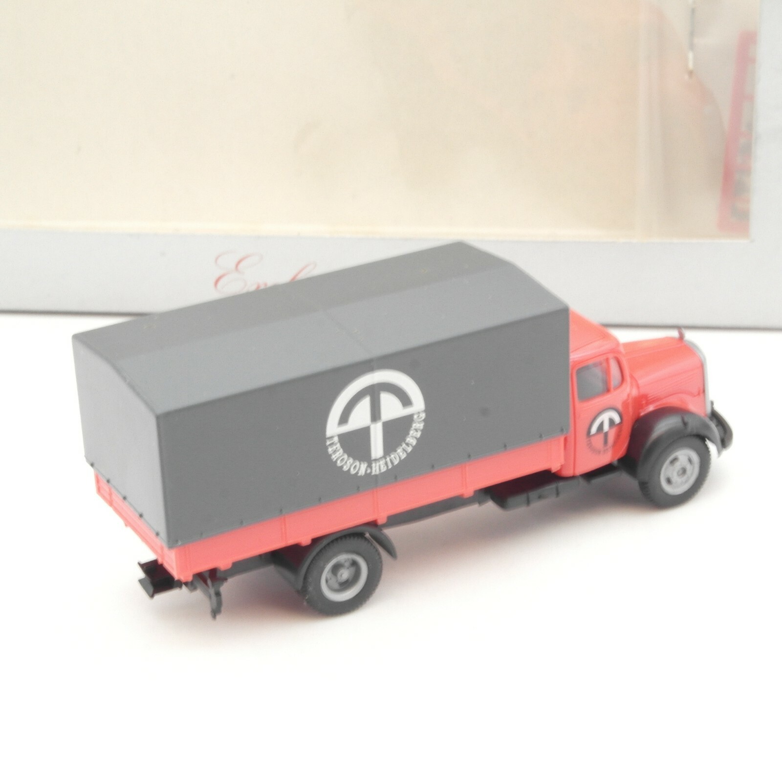 Herpa 1:87 Mercedes LKW Teroson Heidelberg Exclusiv Serie in OVP RI7645 – Bild 3