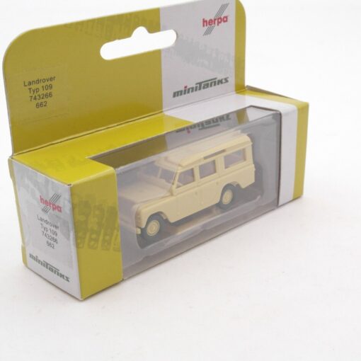 Herpa 1:87 Minitanks 662 Landrover Type 109 neuwertig in OVP RI325 – Bild 3