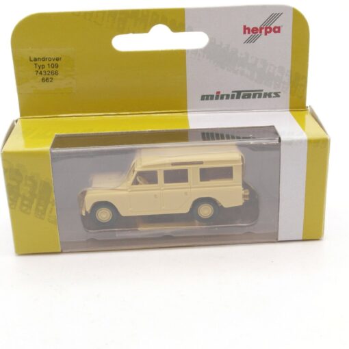 Herpa 1:87 Minitanks 662 Landrover Type 109 neuwertig in OVP RI325
