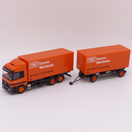 Herpa 1:87 Nr.: 144278 MB Actros Hängerzug TNT, siehe Bilder o. EX87