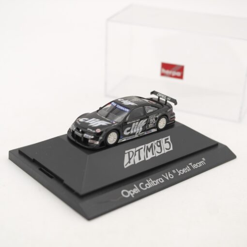 Herpa 1:87 Opel Calibra V6 Joest Team DTM 95 in PC Box RR1887
