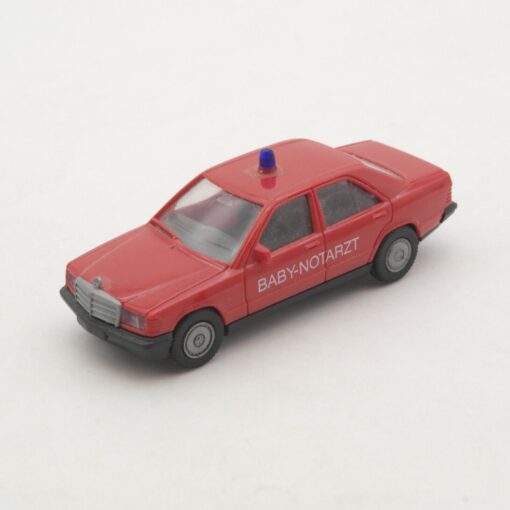 Herpa 1:87 Schnäppchen ! Mercedes-Benz 190E Baby Notarzt, siehe Bilder o. RI2415