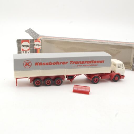Herpa 1:87 Volvo Sattelzug Kässbohrer Transrational in OVP RR636 – Bild 3