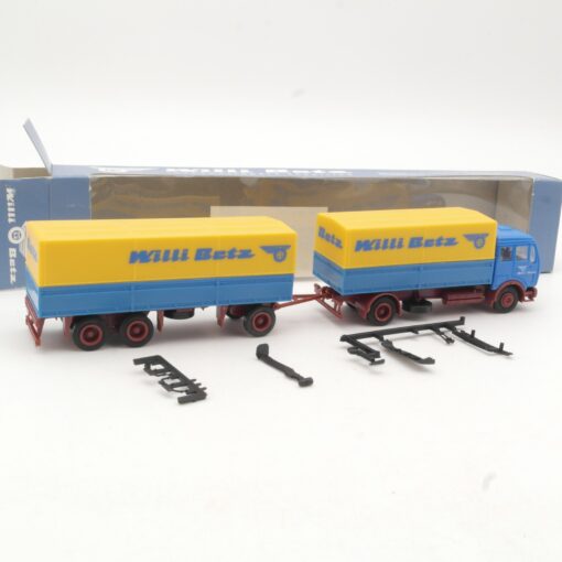 Herpa 1:87 Werbemodell MB NG Hängerzug Willi Betz in OVP RR613 – Bild 3