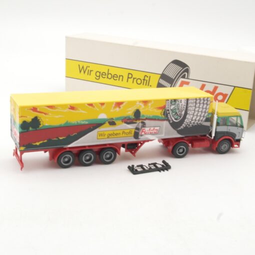 Herpa 1:87 Werbemodell MB Sattelzug Fulda wir geben Profil in OVP RR1123 – Bild 3