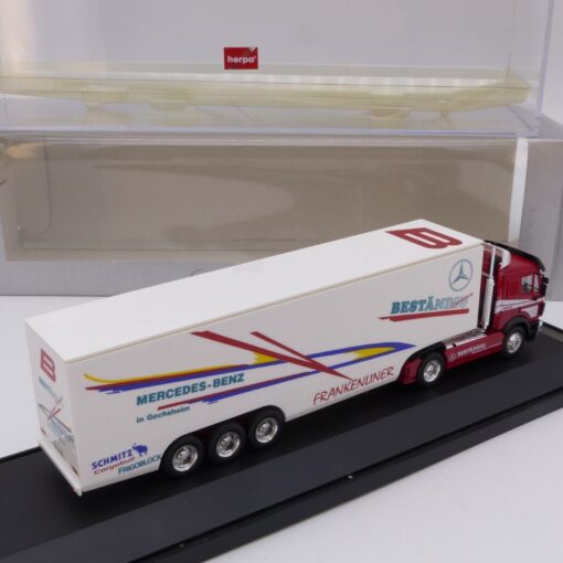 Herpa 1:87 Werbemodell Mercedes SK Sattelzug Beständig in OVP EX3521 – Bild 3
