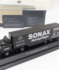 Herpa 1:87 Werbemodell Mercedes SK Sattelzug SONAX Autopflege in OVP EX3460
