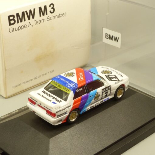 Herpa 1:87 Werbemodell Team Schnitzer BMW M3 # 2 Giroix in EVP EX5834 – Bild 3