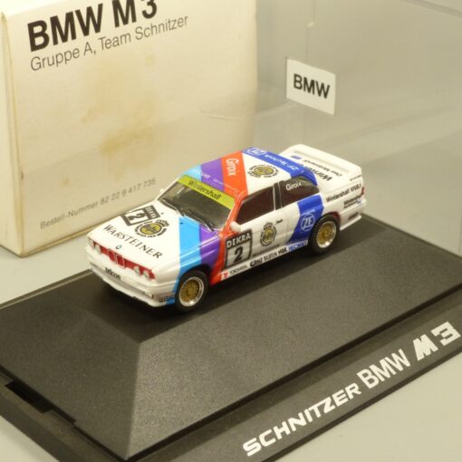 Herpa 1:87 Werbemodell Team Schnitzer BMW M3 # 2 Giroix in EVP EX5834