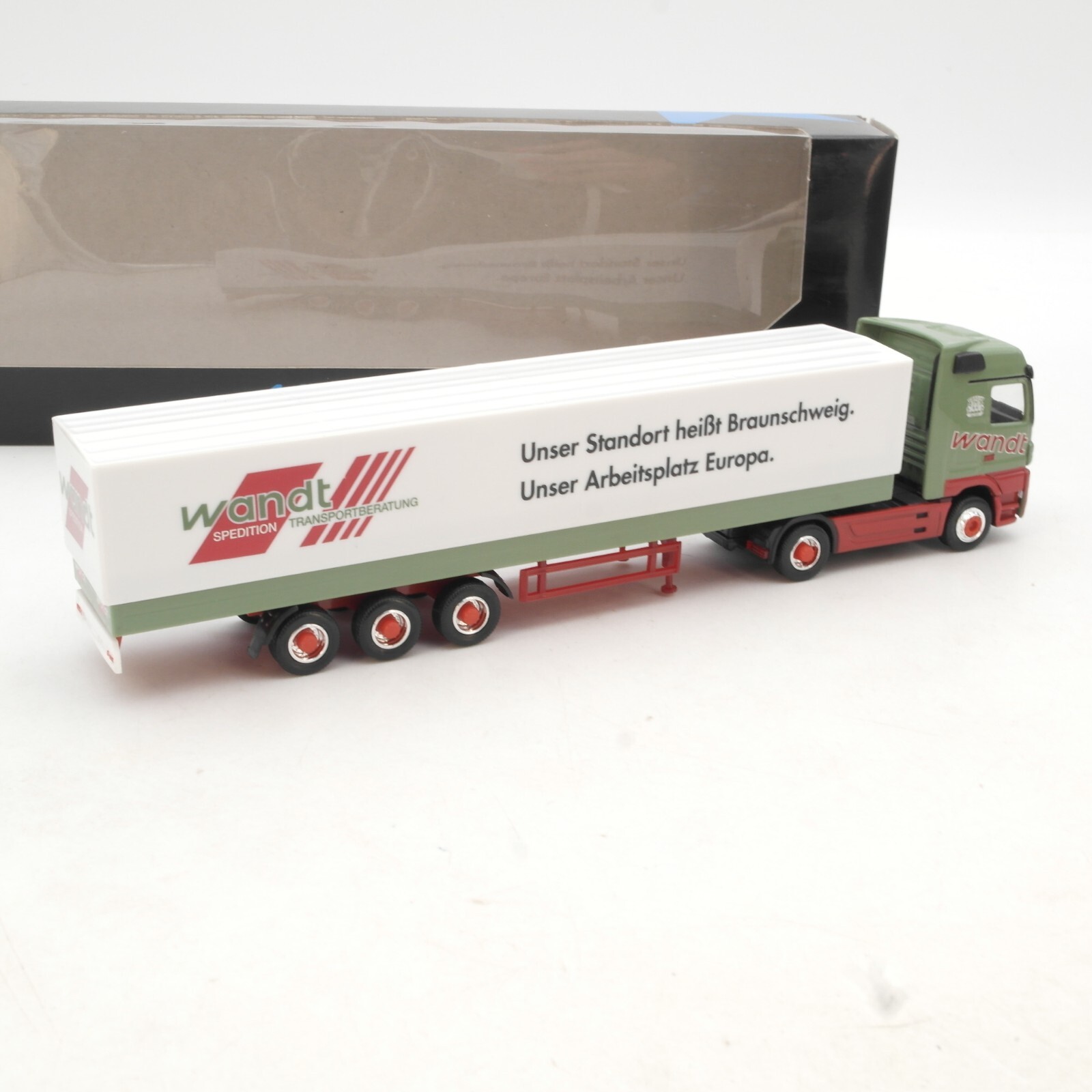 Herpa Magic 1:87 451017 MB Sattelzug Wandt in OVP QR1132 – Bild 3