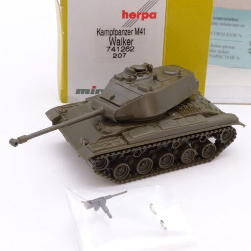 Herpa Minitanks H0 1:87 Nr.: 741262 Kampfpanzer M41 Walker, in OVP EX2014