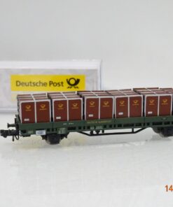 Hobbytrain N 010115 Post Behältertragwagen in OVP JL681