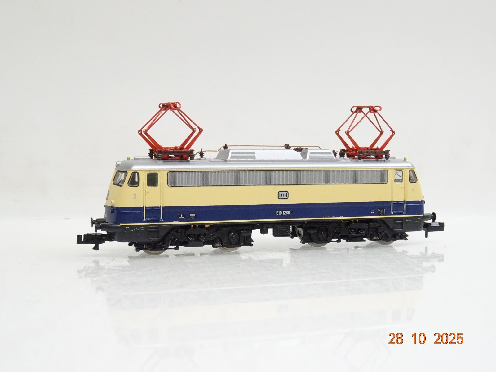 Hobbytrain N 241026 E-Lok E 10 1266 Rheingold der DB JL3872 o.