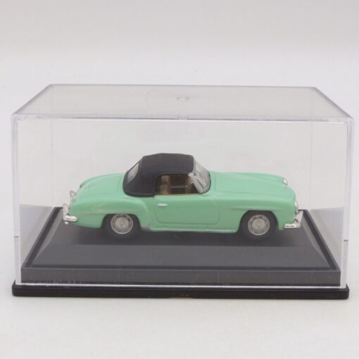 Hongwell 1:72 Mercedes Benz 190SL Roadster hellgrün, in PC-Box EX1580 – Bild 3