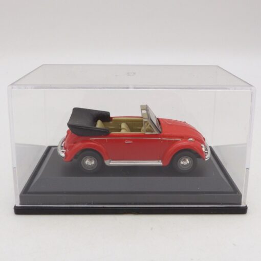 Hongwell 1:72 VW Beetle Cabriolet / 1302 Käfer rot, in PC-Box EX1573 – Bild 3