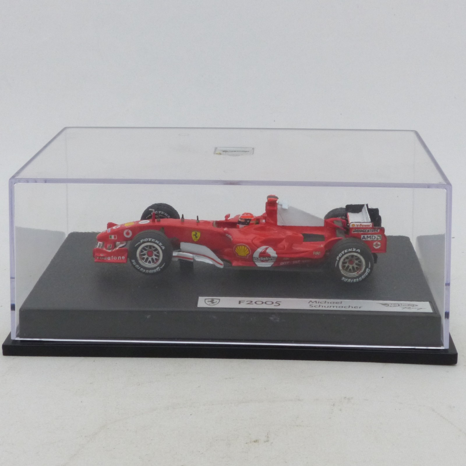 Hot Wheels 1:43 G9731 Ferrari F2005 #1 Michael Schumacher in PC-Box EX7961 – Bild 4