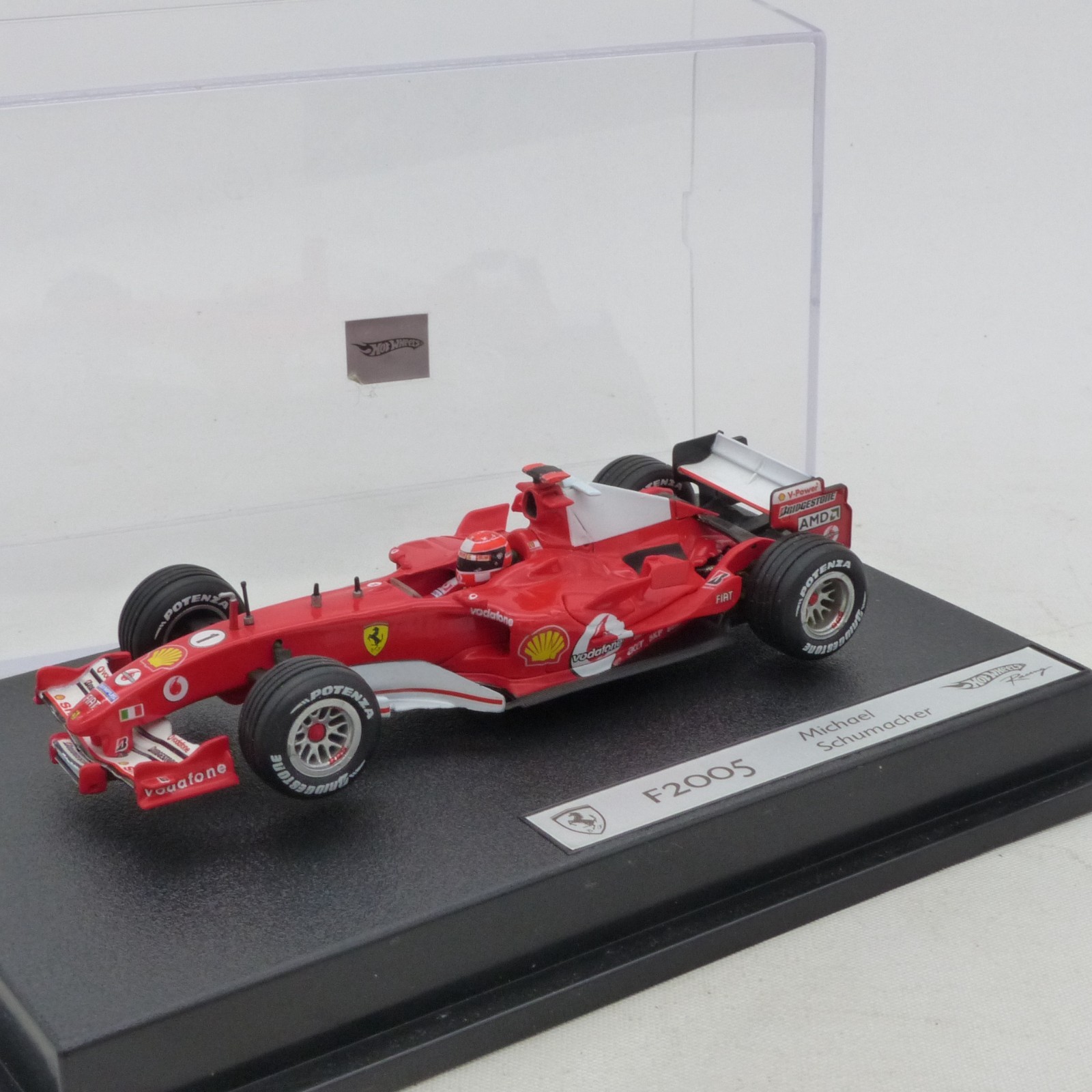 Hot Wheels 1:43 G9731 Ferrari F2005 #1 Michael Schumacher in PC-Box EX7961