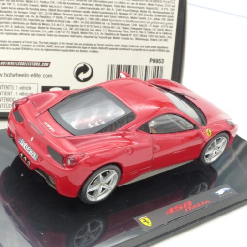 Hot Wheels 1:43 P9953 Ferrari 458 Italia rot in OVP EX7837 – Bild 3