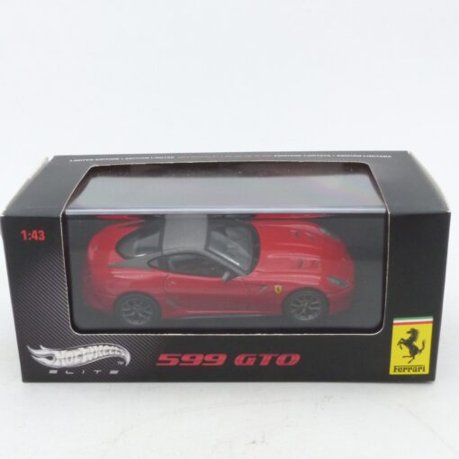 Hot Wheels 1:43 T6267 Ferrari 599 GTO rot in OVP EX7833 – Bild 4