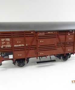 Hübner Spur 1 20471 c Viehverschlagwagen der DR in OVP JL179