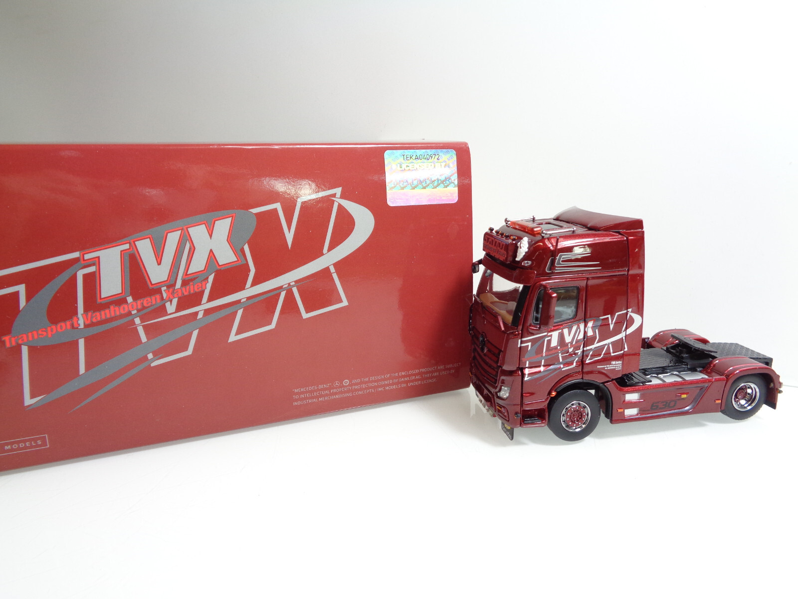 IMC Models 1:50 32-0101 LKW Mercedes Benz Vanhooren Xavier in OVP JD2628