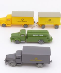 I.M.U. / IMU 1:87 3er-Pack diverse Mercedes LKW in Tüte siehe Bilder o. EX8191