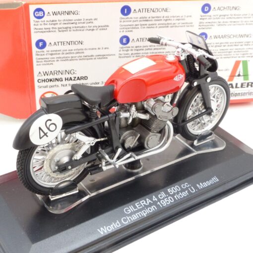 Italeri 1:22 Nr.: 450102 Gilera 4 cil. 500 cc. #46 U. Masetti, in OVP EB7661 – Bild 3