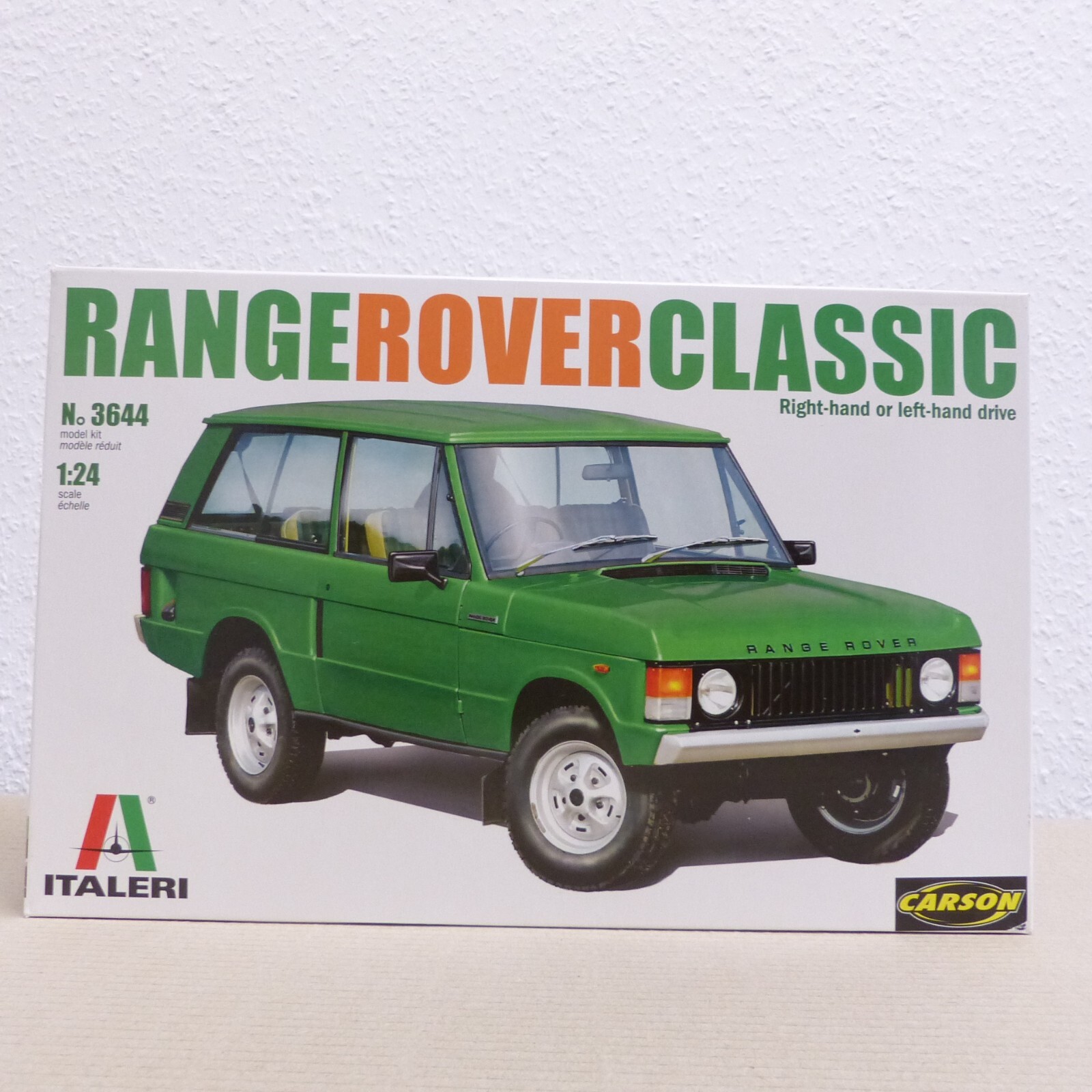 Italeri 1:24 Bausatz 3644 Range Rover Classic grün in OVP EX3026