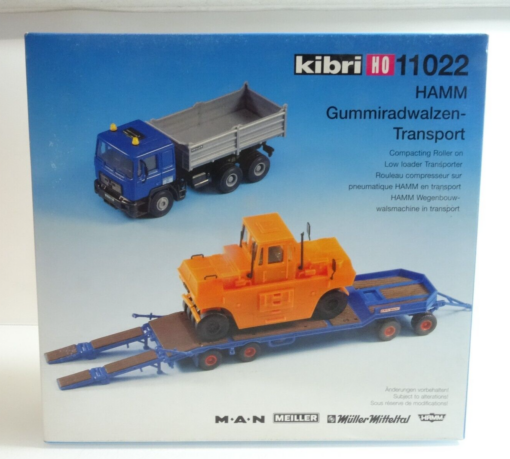 Kibri H0 11022 Bausatz Hamm Gummiwalzen-Transport neuwertig in OVP QR4311