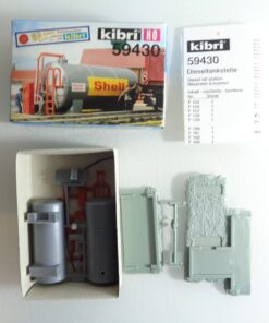 Kibri H0 59430 Shell Dieseltankstelle in OVP PK1869