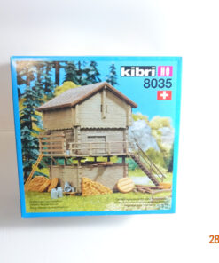 Kibri H0 8055 Bausatz Stall und Stadel neuwertig in OVP CK3618