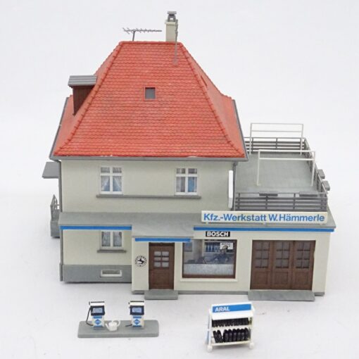 Kibri H0 8202 ARAL Tankstelle Hämmerle aus Anlagenrückbau siehe Bilder o. EX5802