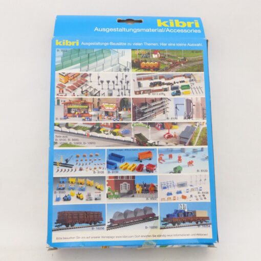 Kibri H0 8608 Ausgestaltungsmaterial Rund um den Markt in OVP EX6048 – Bild 3