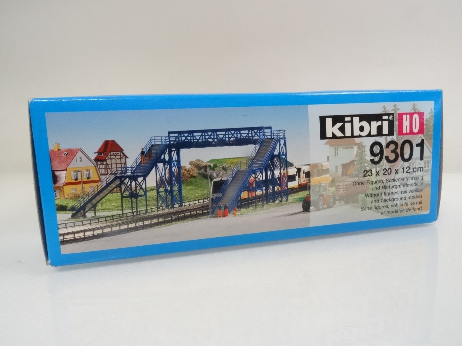 Kibri H0 9301 Bausatz Übergangssteg neuwertig in OVP QR4419 – Bild 3