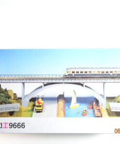 Kibri H0 9666 Bausatz Spannbetonbrücke in OVP CK4658
