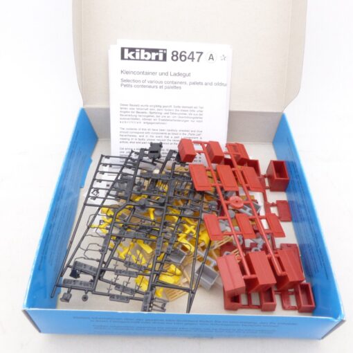 Kibri H0 Bausatz 8647 Kleincontainer und Ladegut in OVP EX5209 – Bild 3